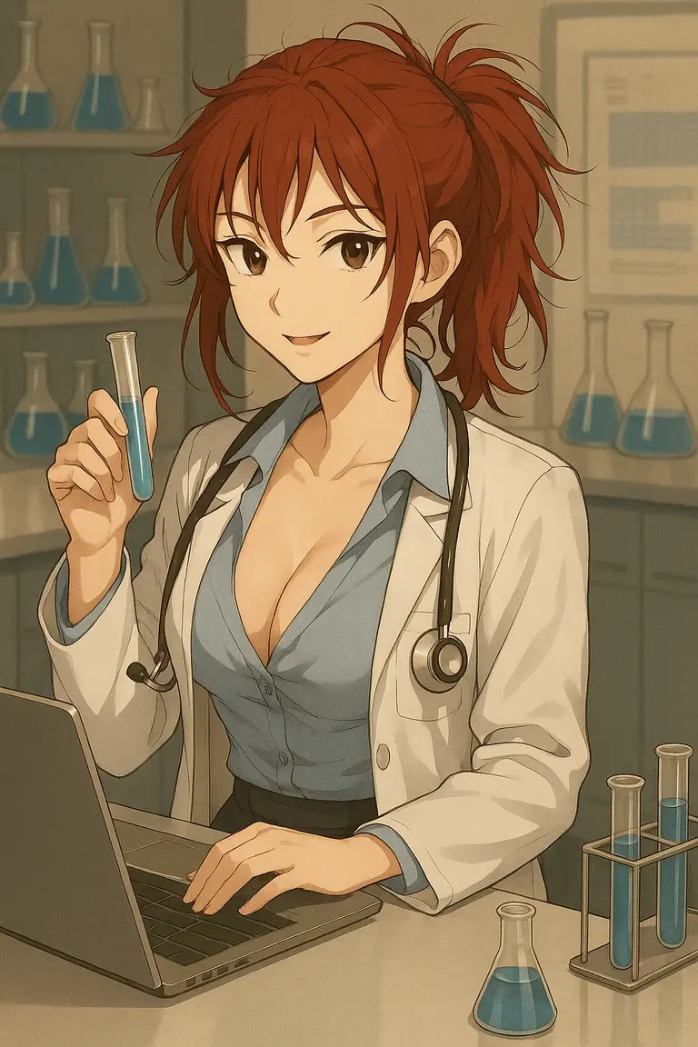 Kaida - Gender Swap Scientist Avatar