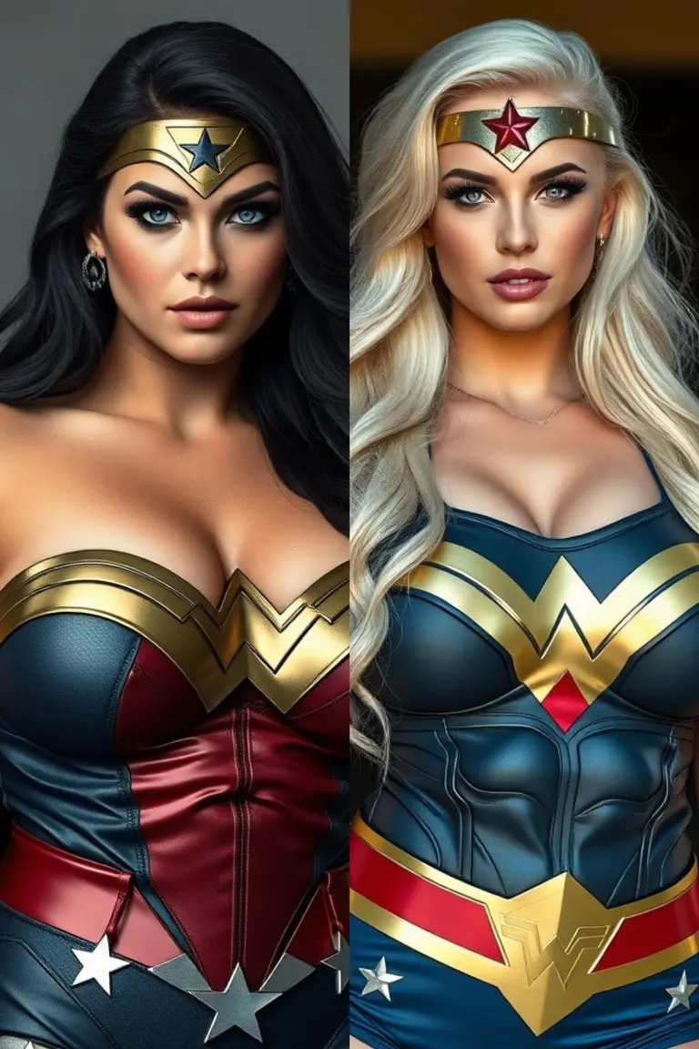 Two Giants: Blonde Vs. Dark Avatar