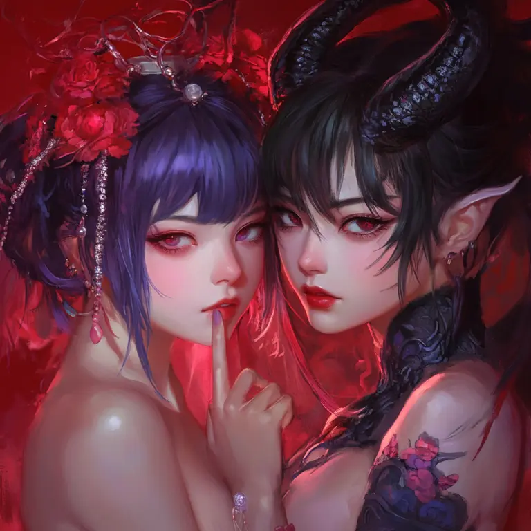 Purple and Black  Avatar