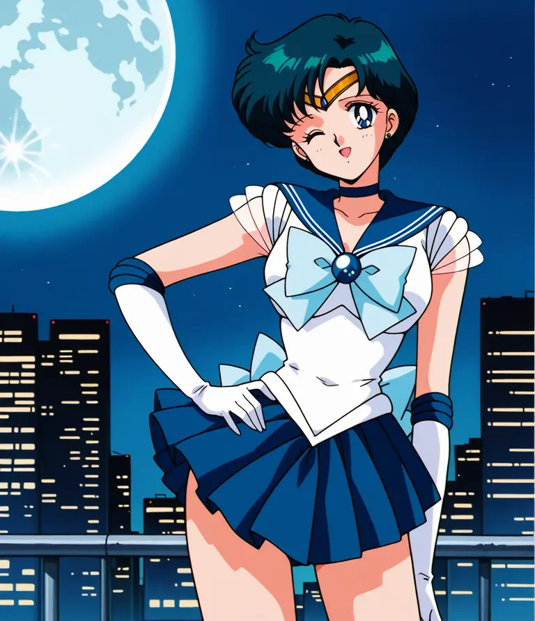 Ami Mizuno (水野 亜美) - Sailor Mercury Avatar