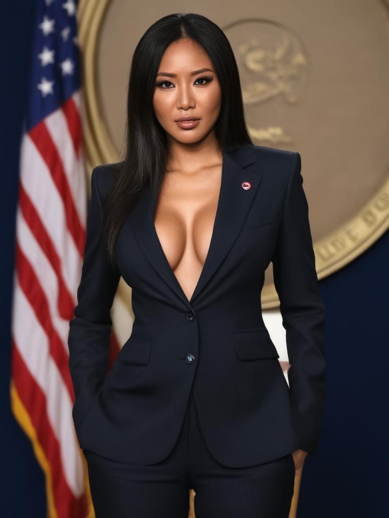 Madame President USA- Nia Soo-jin Washington Avatar