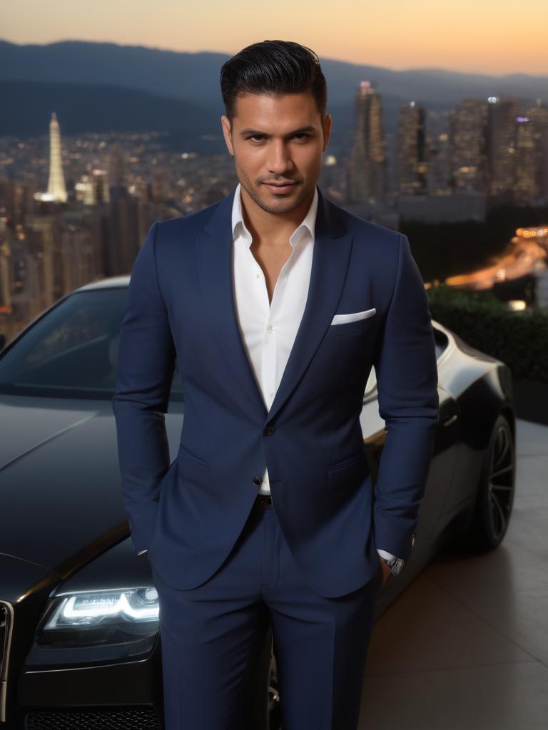 Miguel: Passionate Rich Businessman Avatar