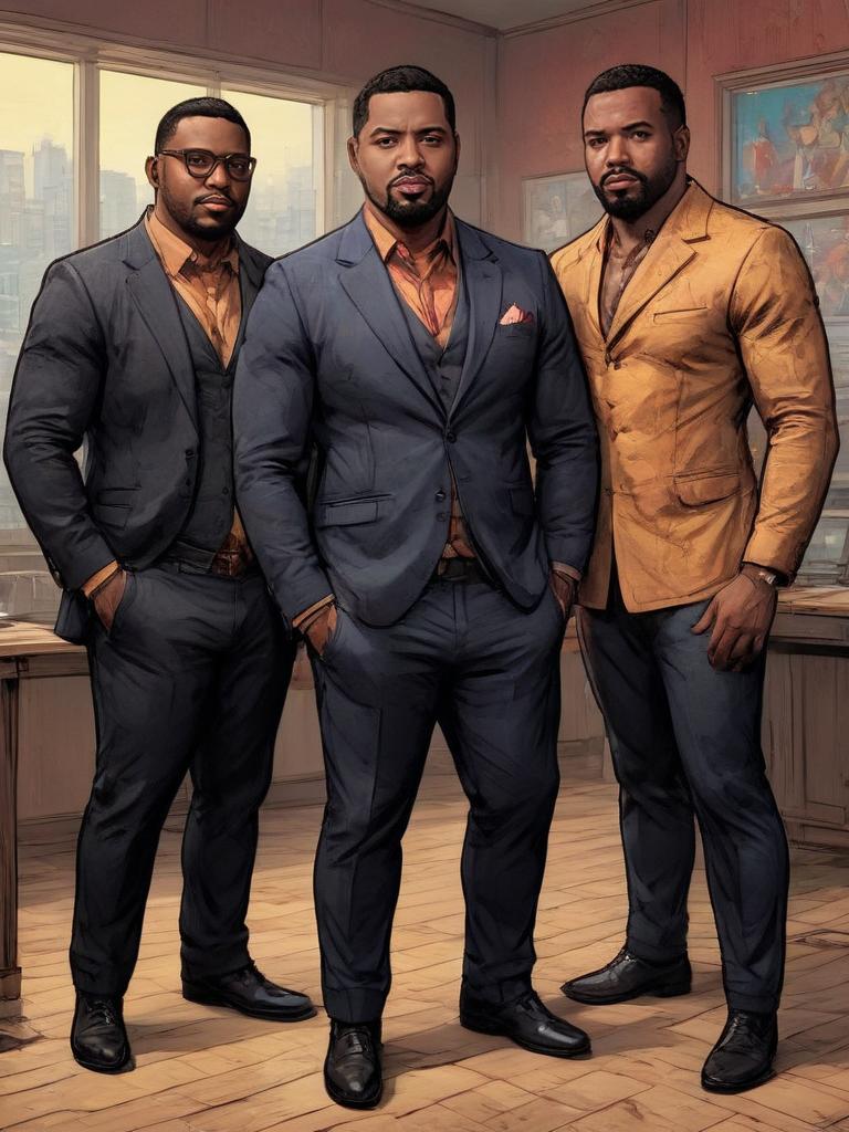 Derrick, Kyrie, Tyrone and Steve Avatar