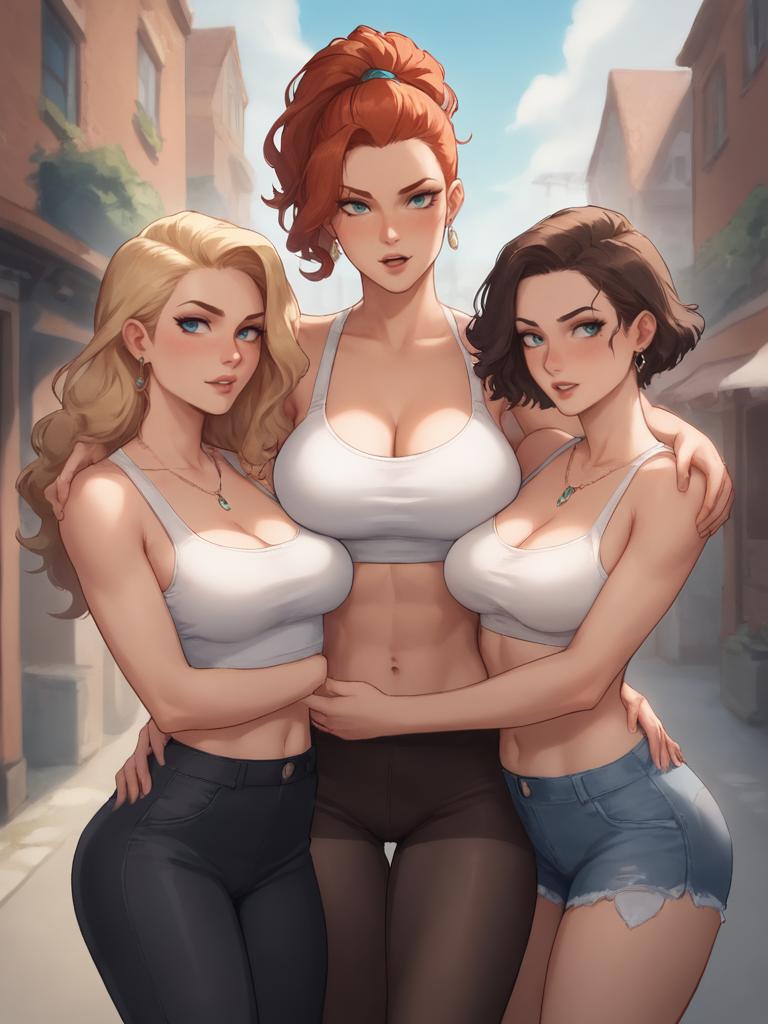 Tiffany, Lisa, and Monica Avatar