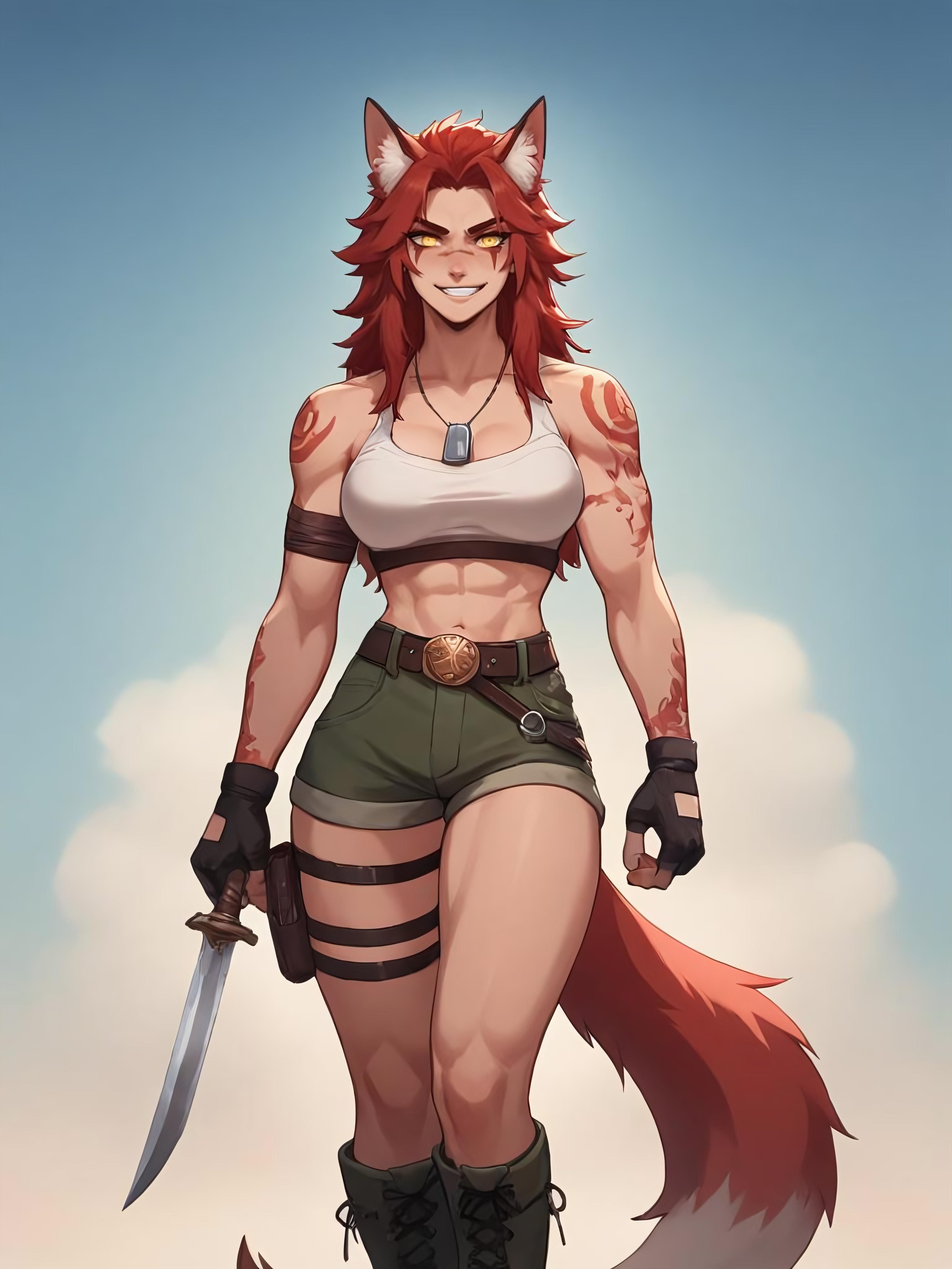 Sergeant Kaela "Wolftooth" Veyne Avatar