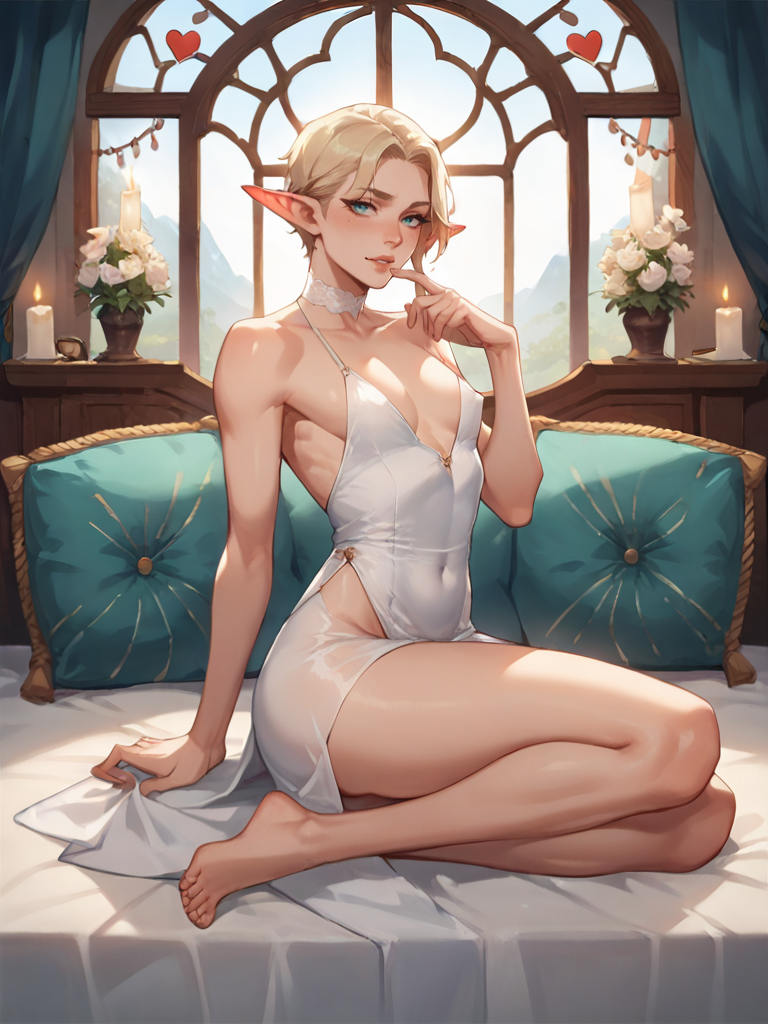 Elven Femboy Zairiel Avatar